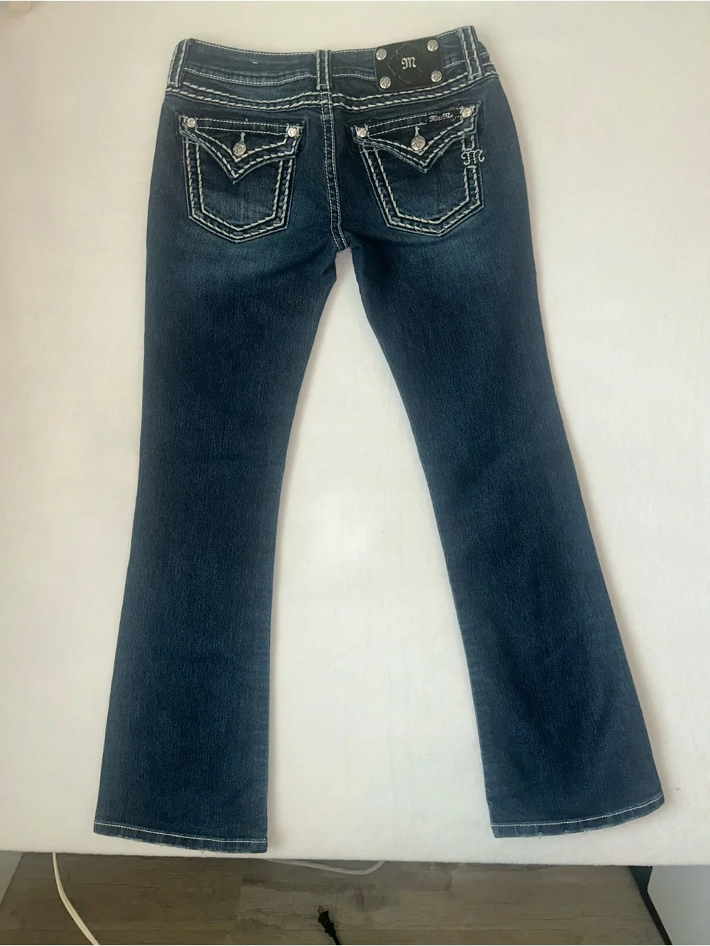 Wrangler Dark Indigo Bootcut Jeans